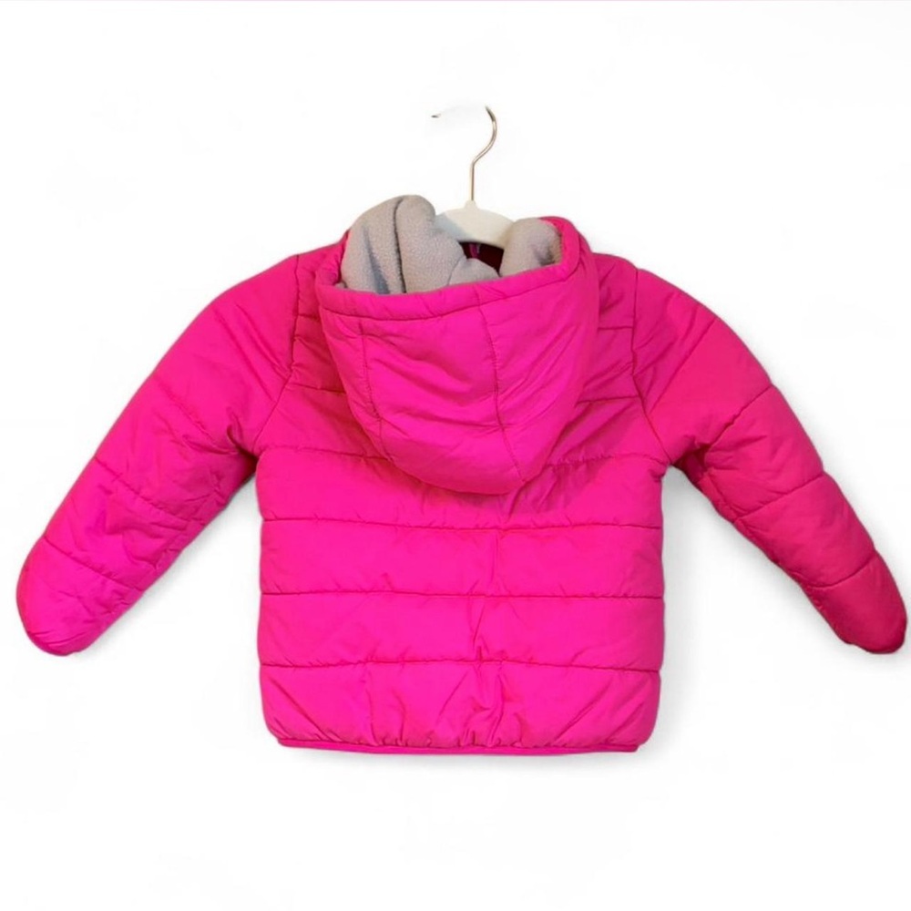 Carter’s Girl Size 4 Pink‎ Puffer Winter Fall Jacket - Picture 3 of 5